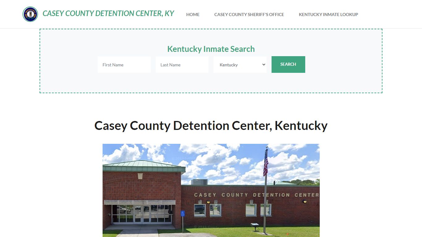 Casey County Detention Center, KY Inmate Roster, Offender Search